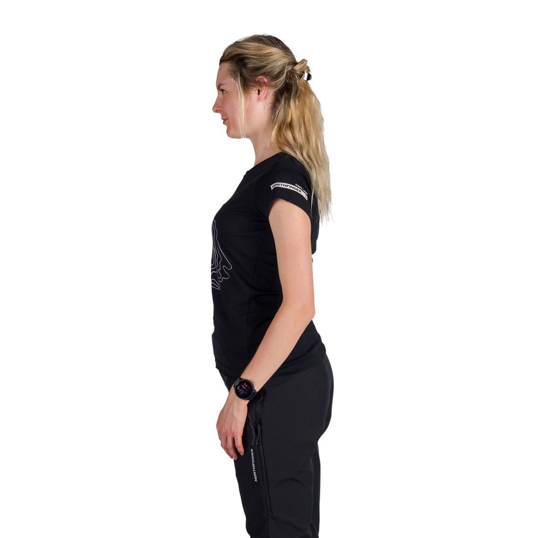  Women's outdoor T-shirt made of organic cotton MANDI