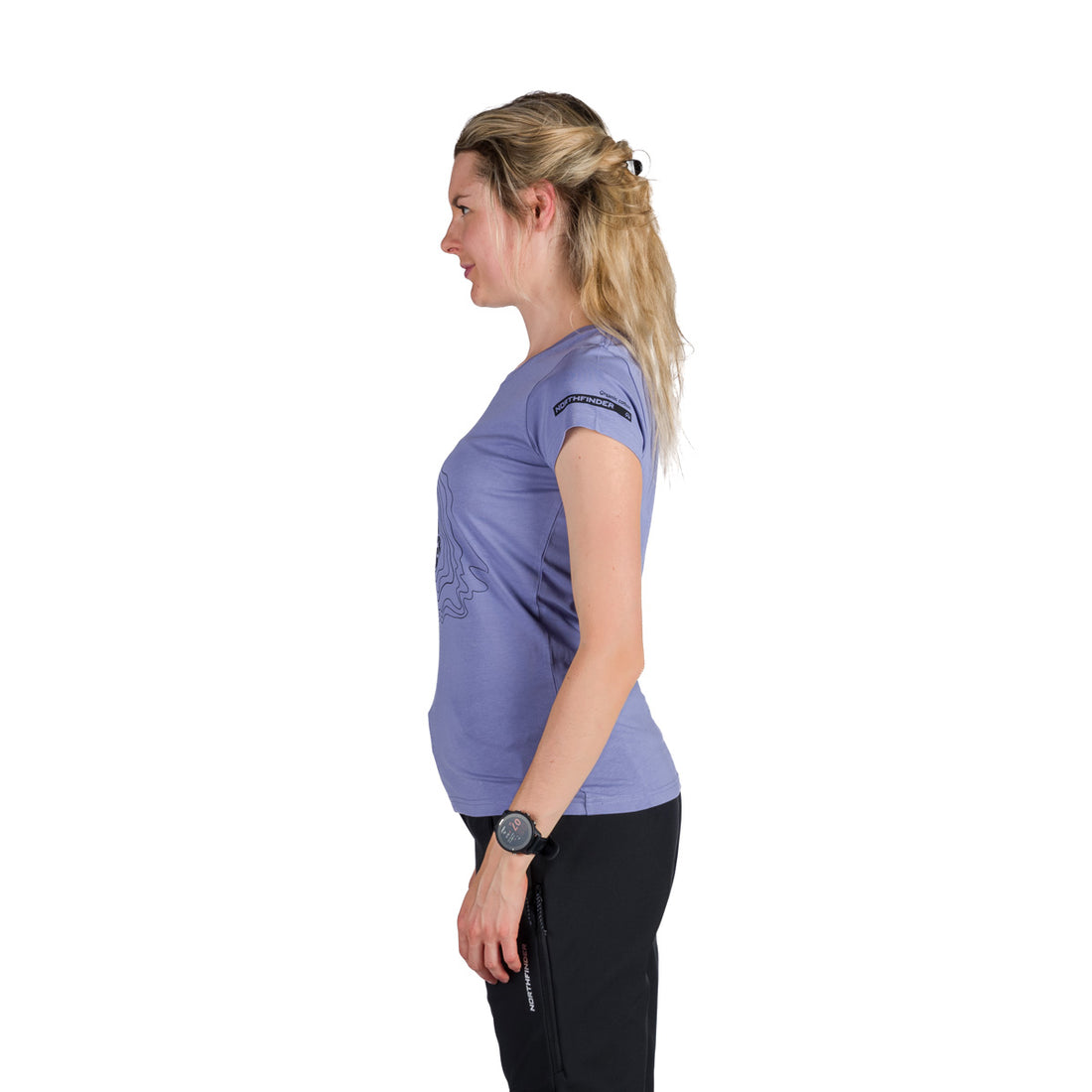  Women's outdoor T-shirt made of organic cotton MANDI