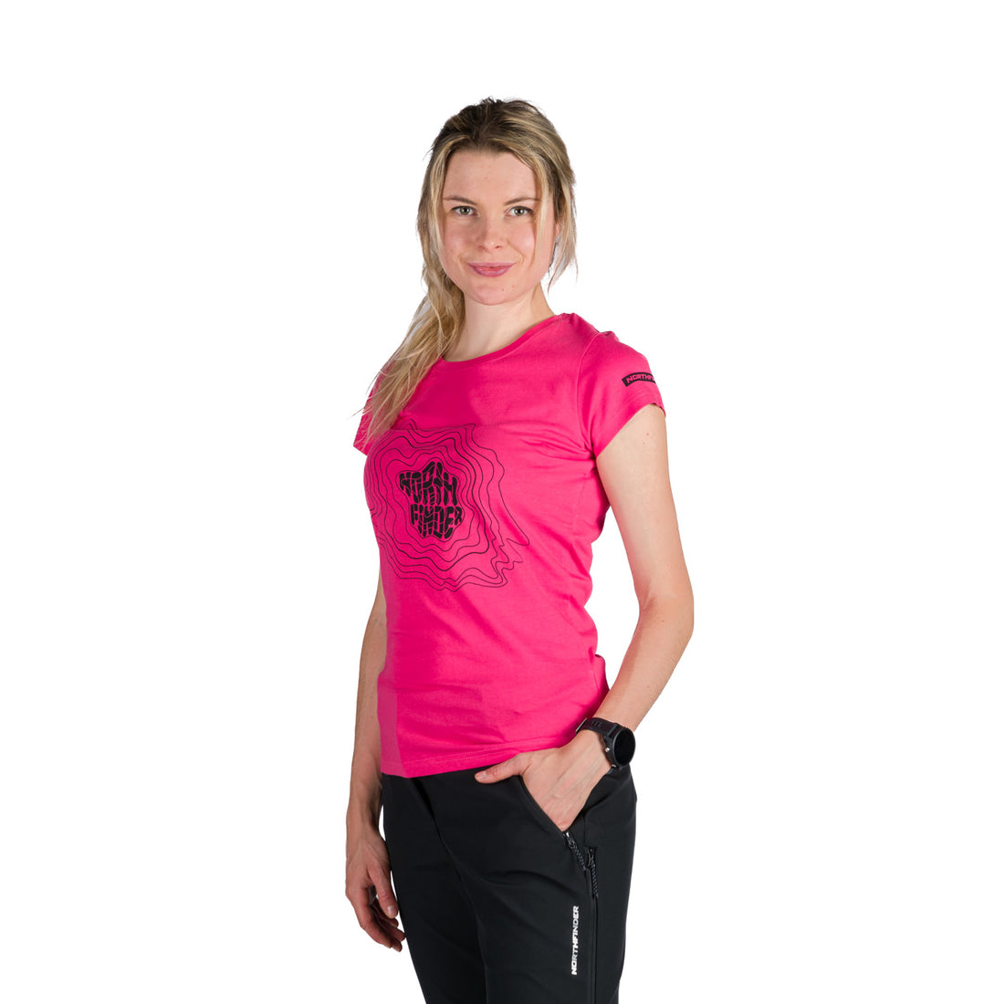  Women's outdoor T-shirt made of organic cotton MANDI