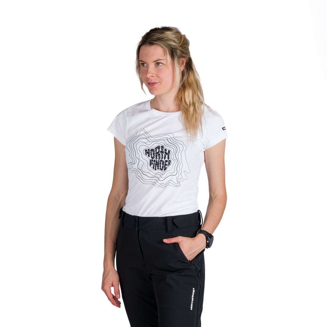  Women's outdoor T-shirt made of organic cotton MANDI