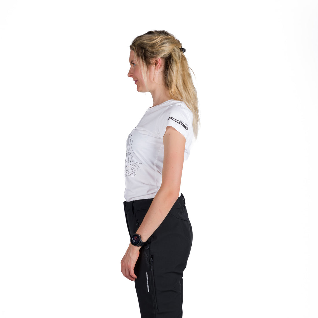  Women's outdoor T-shirt made of organic cotton MANDI