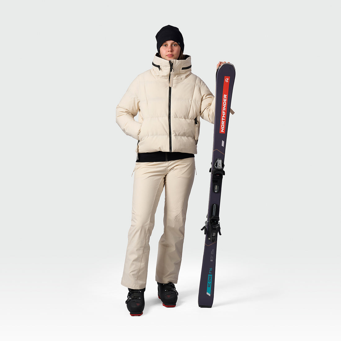 women's ski trendy jacket insulated