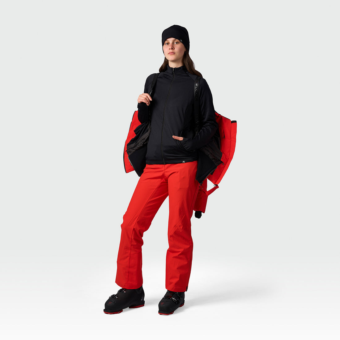 women's ski trendy jacket insulated