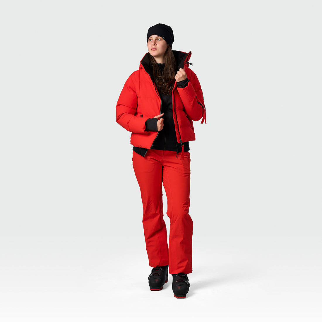 women's ski trendy jacket insulated