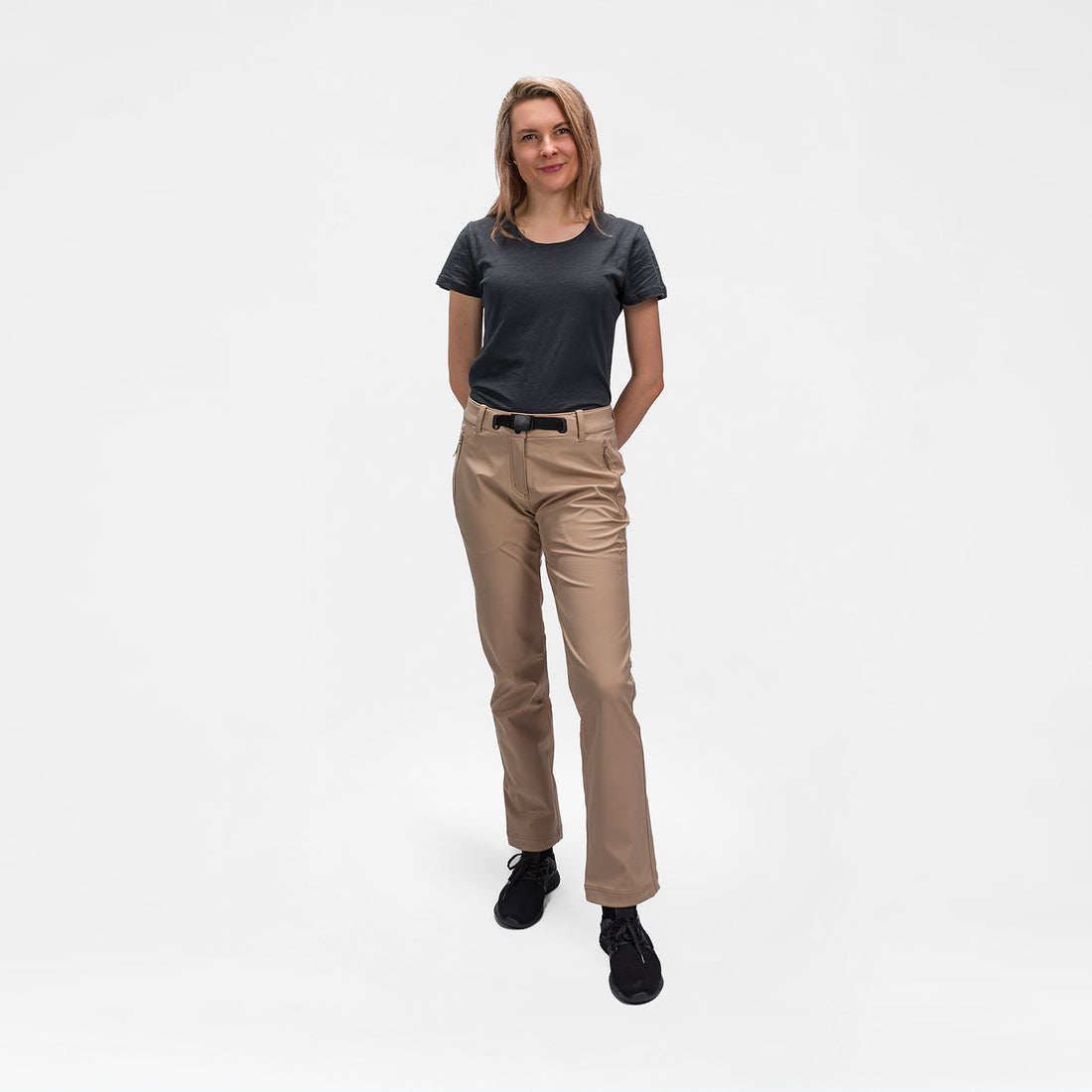 women's softshell outdoor pants 3L extra long