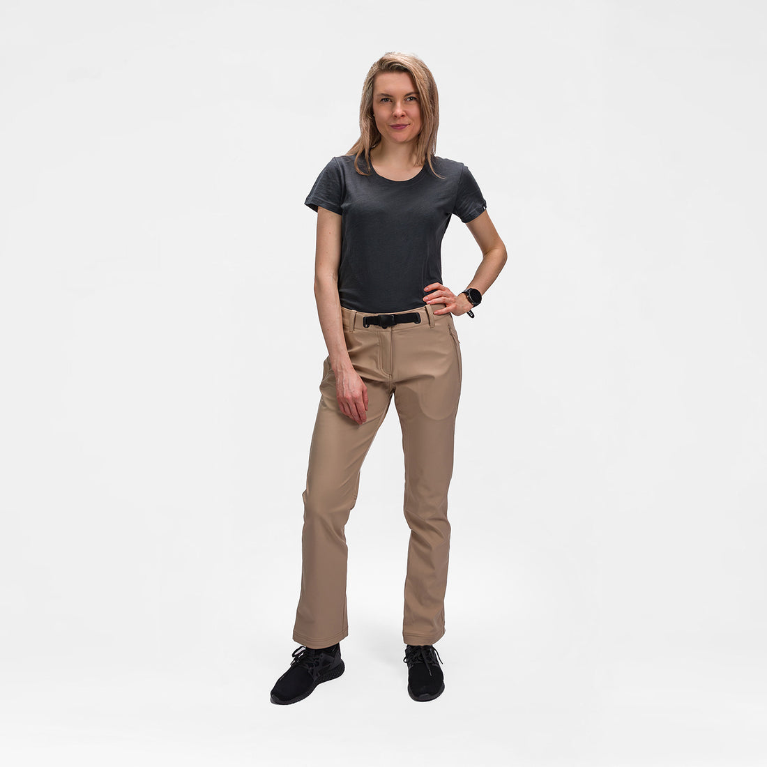 women's softshell outdoor pants 3L extra long