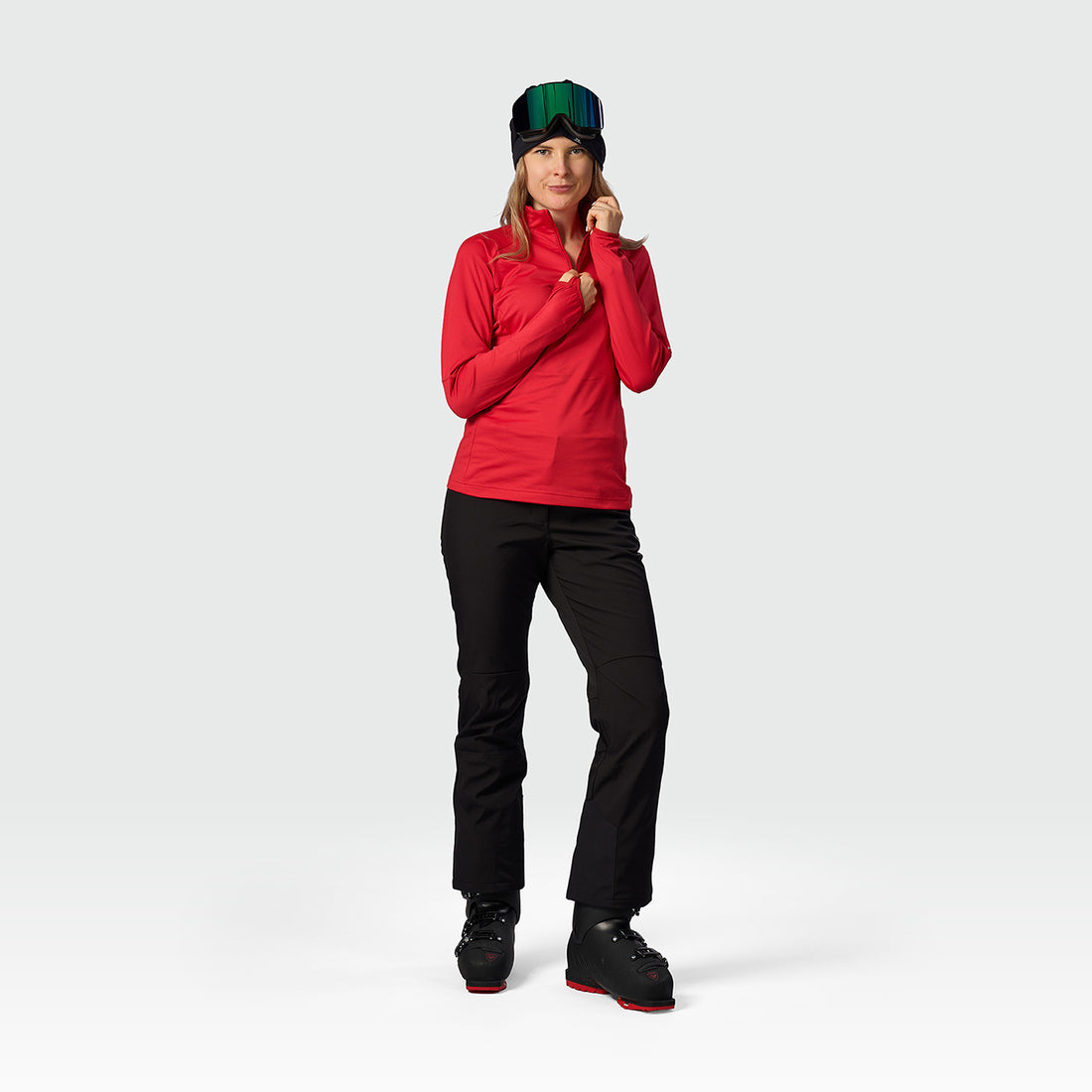 Women's technical ski active sweater JASLYN