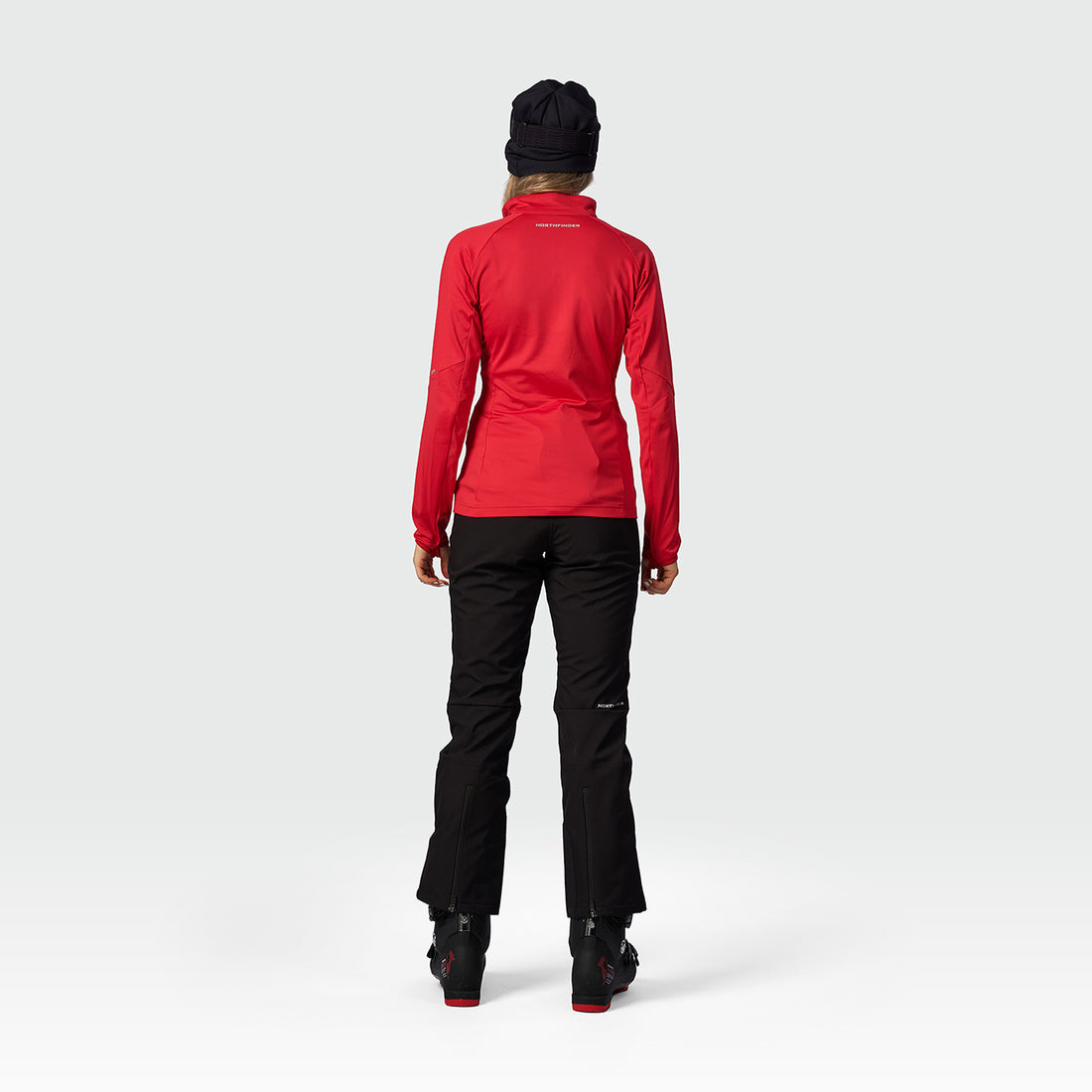 Women's technical ski active sweater JASLYN