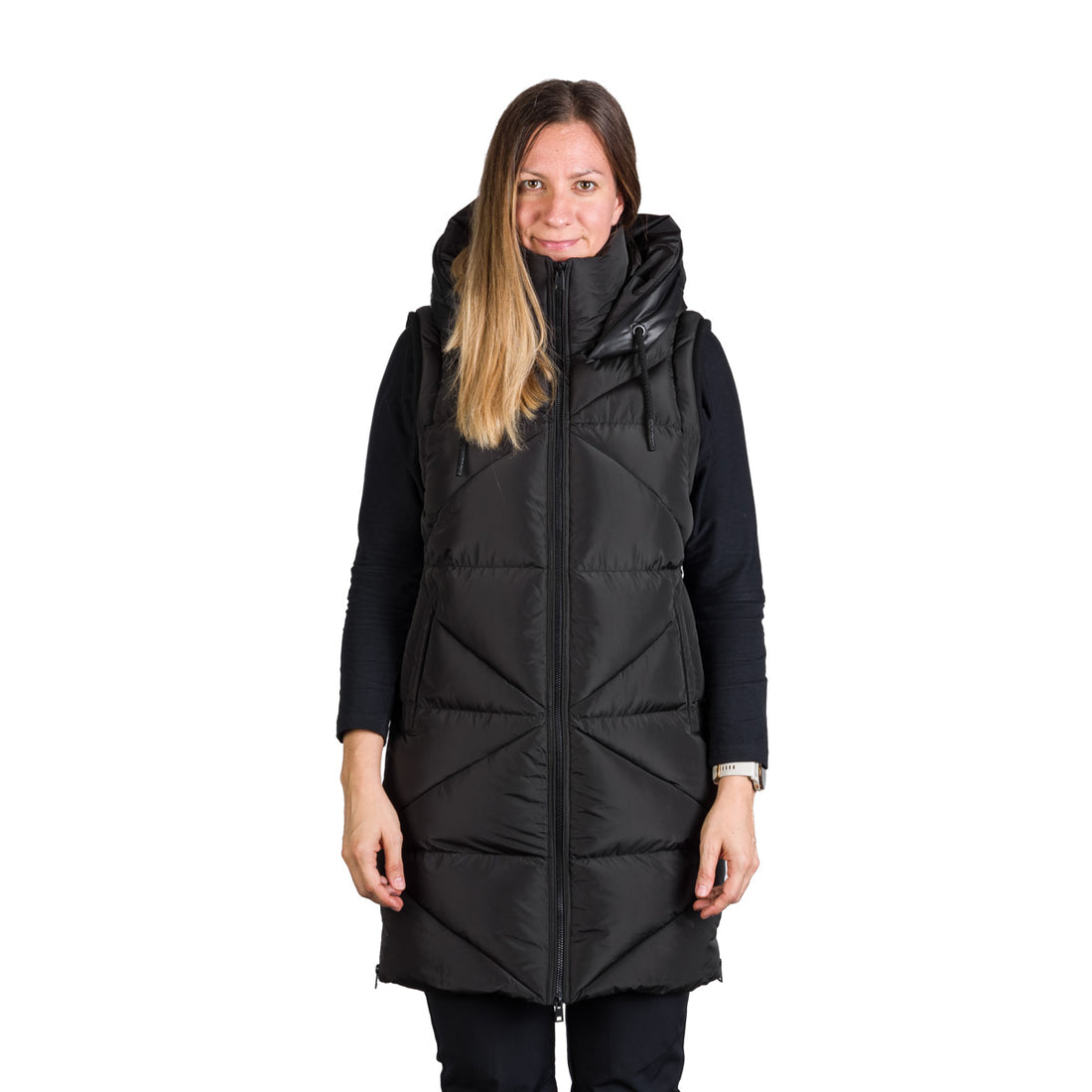 Women's warm quilted vest JERRI