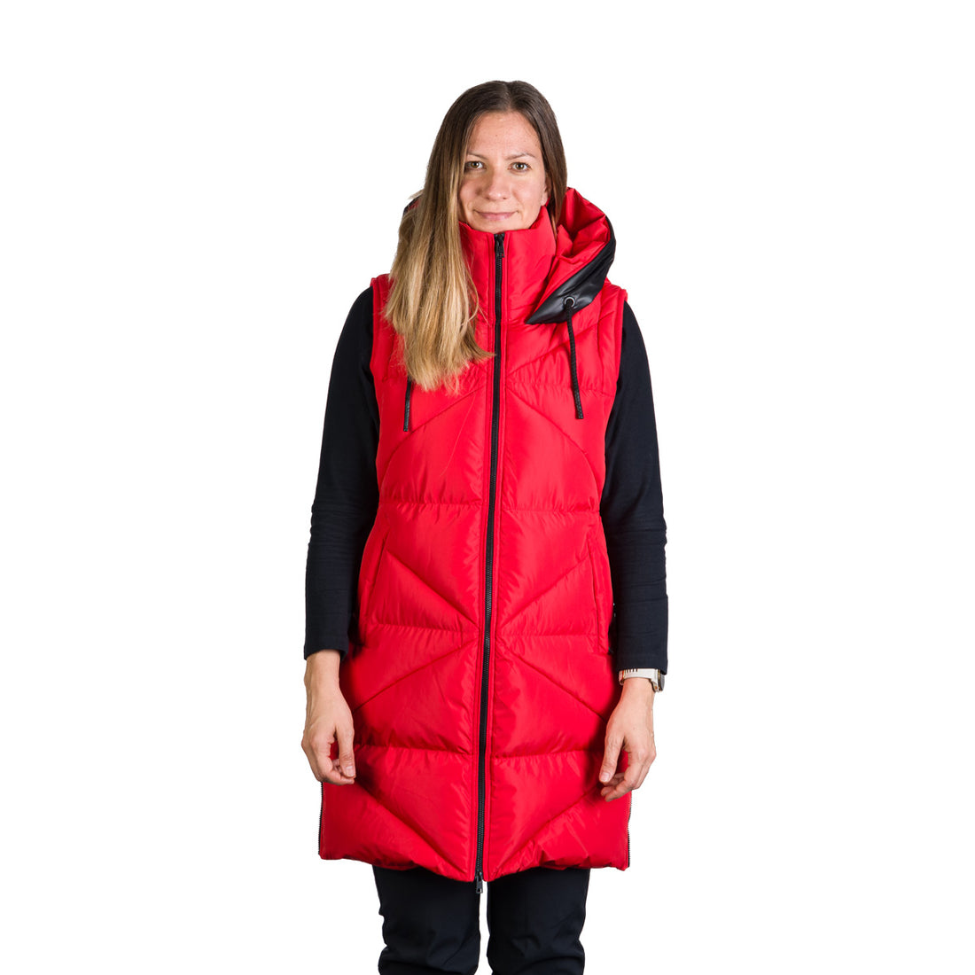 Women's warm quilted vest JERRI